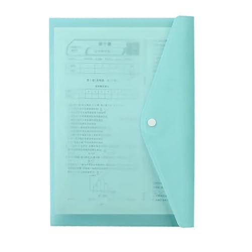 ordner A4-Dateiordner-Organizer, Aktentasche, Büro-Datenbuch-Organizer, Aufbewahrungstasche, Aktentasche, Rechnungsordner, Büromaterial home officedateiorganisation(Blue) von OZLINXIouz-121