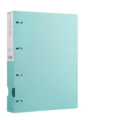 ordner A4-Ordner mit D-Typ-Stanzung, Büro-Aufbewahrung, Aktenring, Testpapier, Datenaufbewahrungsordner, 4-Loch-Binder, Lernzubehör home officedateiorganisation(Blue) von OZLINXIouz-121