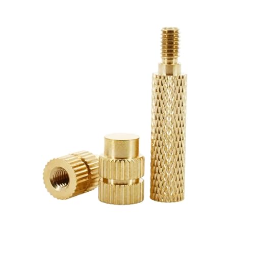 M2 M2.5 M3 M4 M5 M6 M8 Brass Heating Soldering Iron Tips Tools Insert Nut 3D Printer Nuts Implant Tool Iron Connector(M2) von OZXJW