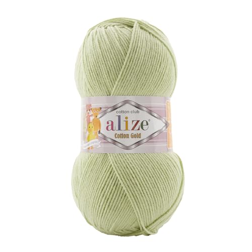 Alize 100 g Cotton Gold Premium Wolle OEKO TEX zertifiziert (103) von OZYOL