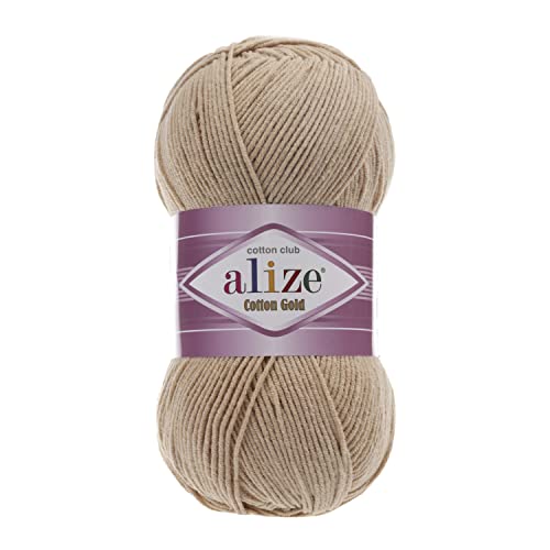 Alize 100 g Cotton Gold Premium Wolle OEKO TEX zertifiziert (262) von OZYOL