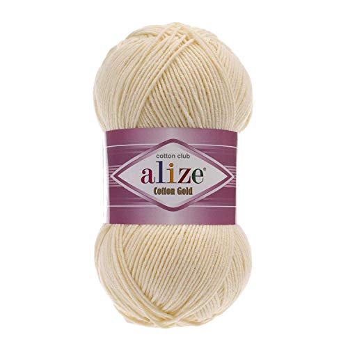 Alize 100 g Cotton Gold Premium Wolle OEKO TEX zertifiziert (458) von OZYOL