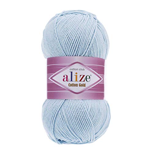 Alize 100 g Cotton Gold Premium Wolle OEKO TEX zertifiziert (513) von OZYOL