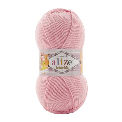 Alize 100 g Cotton Gold Premium Wolle OEKO TEX zertifiziert (638) von OZYOL