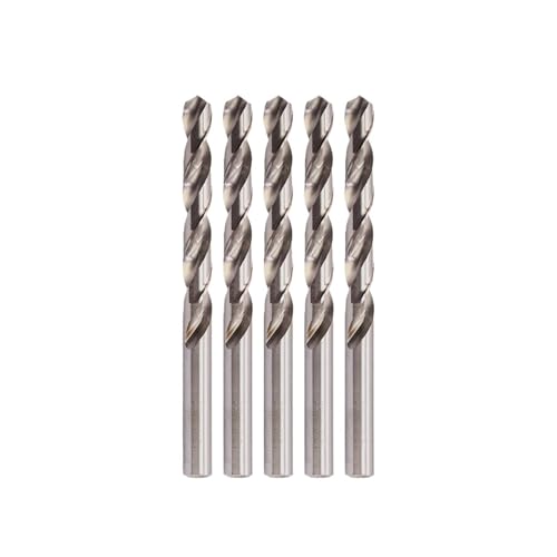 Bohrer-Set, HSS-Titan beschichtet, Schnellarbeitsstahl, gedreht, gerader Schaft, Werkzeug-Organizer for Holz, Metall, Stahl, Loch 1–13 mm(5pcs,3.8mm) von OZZJLSQ