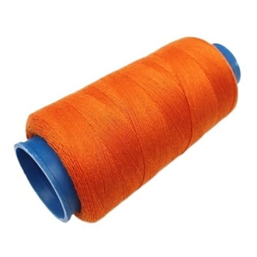 OZZYW 1 Rolle 3 Lagen 203 Dickes Polyestergarn, for Handnähen von DIY-Taschen, Segeltuch, Jeans, Oxford-Stoff(Orange) von OZZYW