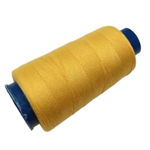 OZZYW 1 Rolle 3 Lagen 203 Dickes Polyestergarn, for Handnähen von DIY-Taschen, Segeltuch, Jeans, Oxford-Stoff(Yellow) von OZZYW