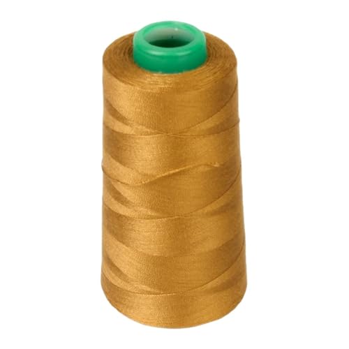 OZZYW 1 Rolle 3000 Yards Polyester-Nähgarn 20S/2 Canvas-Hosen-Nähgarn(Gold) von OZZYW