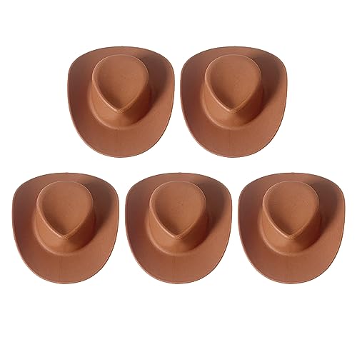 Mini Cowboyhut Zum Basteln Mini Hut Westernhut Zum Dekorieren Miniatur Puppen Hut Winziger Spielzeug Partyhut Mini Cowgirl Hut Mini Cowboyhut Zum Basteln Mini Cowgirl Hut Mini Westernhut Zum von Oadnijuie