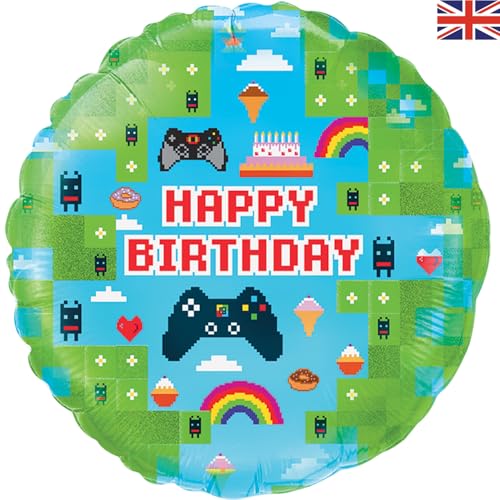 Oaktree Blox Game Birthday Holografisch, 45,7 cm von Oaktree UK