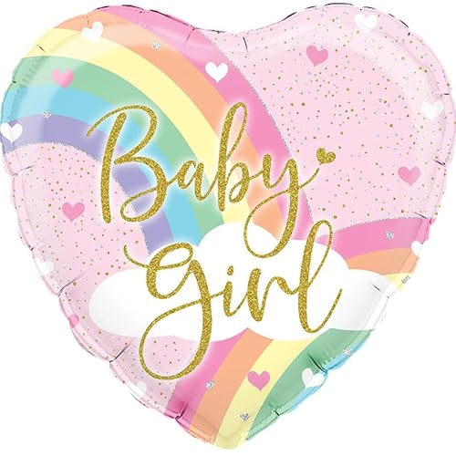 Oaktree Folienballon Herz "Baby Girl" von Oaktree UK