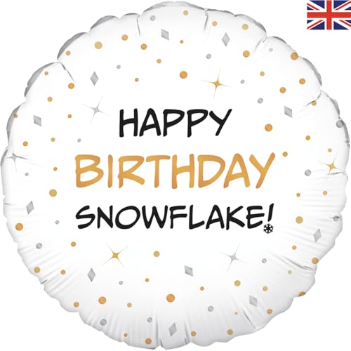 Oaktree Happy Birthday Schneeflocke, 45,7 cm von Oaktree UK