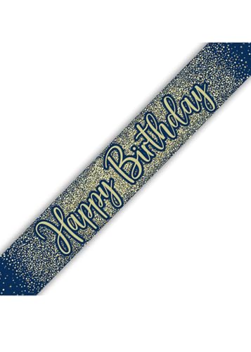 Oaktree UK 624061 Party-Banner, Marineblau und Gold von Oaktree UK