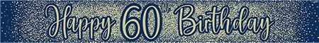 Oaktree UK 624139 Party-Banner, Marineblau und Gold von Oaktree UK