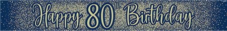 Oaktree UK 624153 Party-Banner, Marineblau und Gold von Oaktree UK