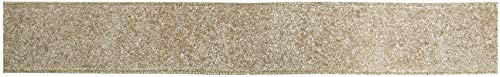 Oaktree UK 653306 Eleganza Sparkle Schleifenband mit Drahtrand, 63 mm x 9,1 m, helles Gold Nr. 35B, hellgoldfarben, 63mm x 9.1m, 9 Meter von Oaktree UK