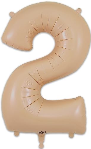 Oaktree UK Folienballon Nummer 2, matt, 86,4 cm Oaktree UK Folienballon Nummer 2, matt, 86,4 cm von Oaktree UK