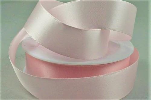 Oakwood Archer Doppelseitiges Satinband, Petal Pink, 15 mm x 25 m von Oakwood Archer