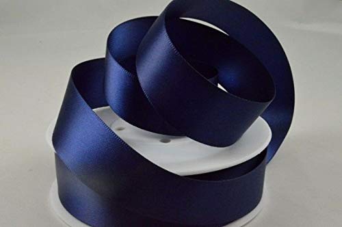 Oakwood Archer 10608 Doppelseitiges Satinband, navy, 10mm x 25m von Oakwood Archer