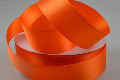 Oakwood Archer Doppelseitiges Satinband, orange, 10 mm x 25 m von Oakwood Archer