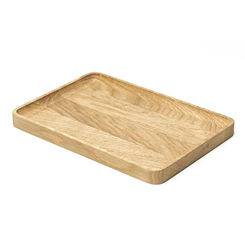 Oakywood Schreibtischablage B23 x T16,5 x H2 cm, aus Massivholz (Eiche oder Nussbaum), handgefertigt von Oakywood