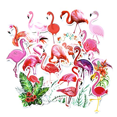 Oblique Unique Flamingo Sticker Set Aufkleber Tropical SommerSelbstklebend für Verzierung Scrapbooking von Oblique Unique