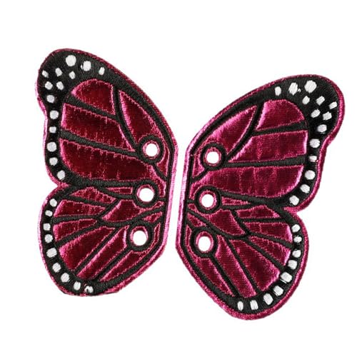 1 Paar Cartoon Schmetterling Flügel Bügelbilder Aufbügler Aufnäher Aufnäher Stickerei Kleidung Nähen Eisen Schmetterling Flügel Stickerei für Tasche 1 Paar Cartoon Schmetterling Flügel Bügelbilder Aufbügler Aufnäher Aufnäher Stickerei Kleidung Nähen Eisen Schmetterling Flügel Stickerei für Tasche von Obotsnoi