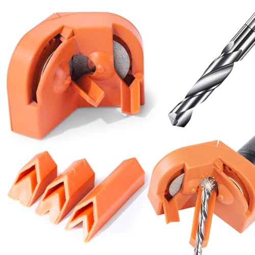 Elektrischer Bohrer Schärfer, Tragbares Bohrer Schleifgerät, Multipurpose Drill Bit Grinding Sharpener, Universal Bohrer Werkzeugschleifgerät Spiralbohrschleifer Schärfmaschine von Occzin