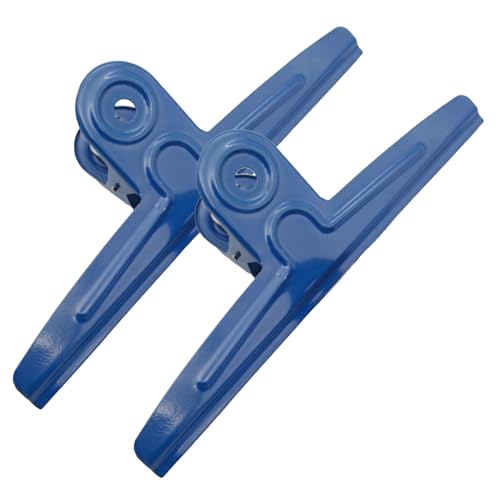 Große Bindemittel -Clips, 2 Stcs 12 -Zoll -Edelstahl -Hochleistungs -Jumbo -Clips mit offenem Mund von 2,2 Zoll, für Lebensmittelbeutel, Plakate und Zeichenbretter von Odoukey