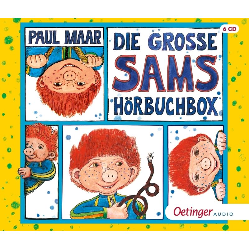 Die Große Sams-Hörbuchbox,6 Audio-Cd - Paul Maar (Hörbuch) von Oetinger Media