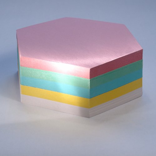Office Line Moderationskarten "Waben", farblich sortiert, 130 g, Format: 16,5 cm, 500 Stück, Art.Nr.: 770093 von Office Line