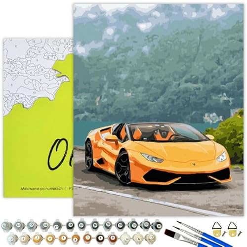 Oh Art! Malen Nach Zahlen Erwachsene DIY Bastelset 40 x 50 cm Mit Rahmen Set Mit 3 Pinseln Acrylfarben Und Leinwand Gespannt Auf Holzrahmen Kreativ Set Paint By Numbers Adult Lamborghini Oh Art! Malen Nach Zahlen Erwachsene DIY Bastelset 40 x 50 cm Mit Rahmen Set Mit 3 Pinseln Acrylfarben Und Leinwand Gespannt Auf Holzrahmen Kreativ Set Paint By Numbers Adult Lamborghini von Oh Art!