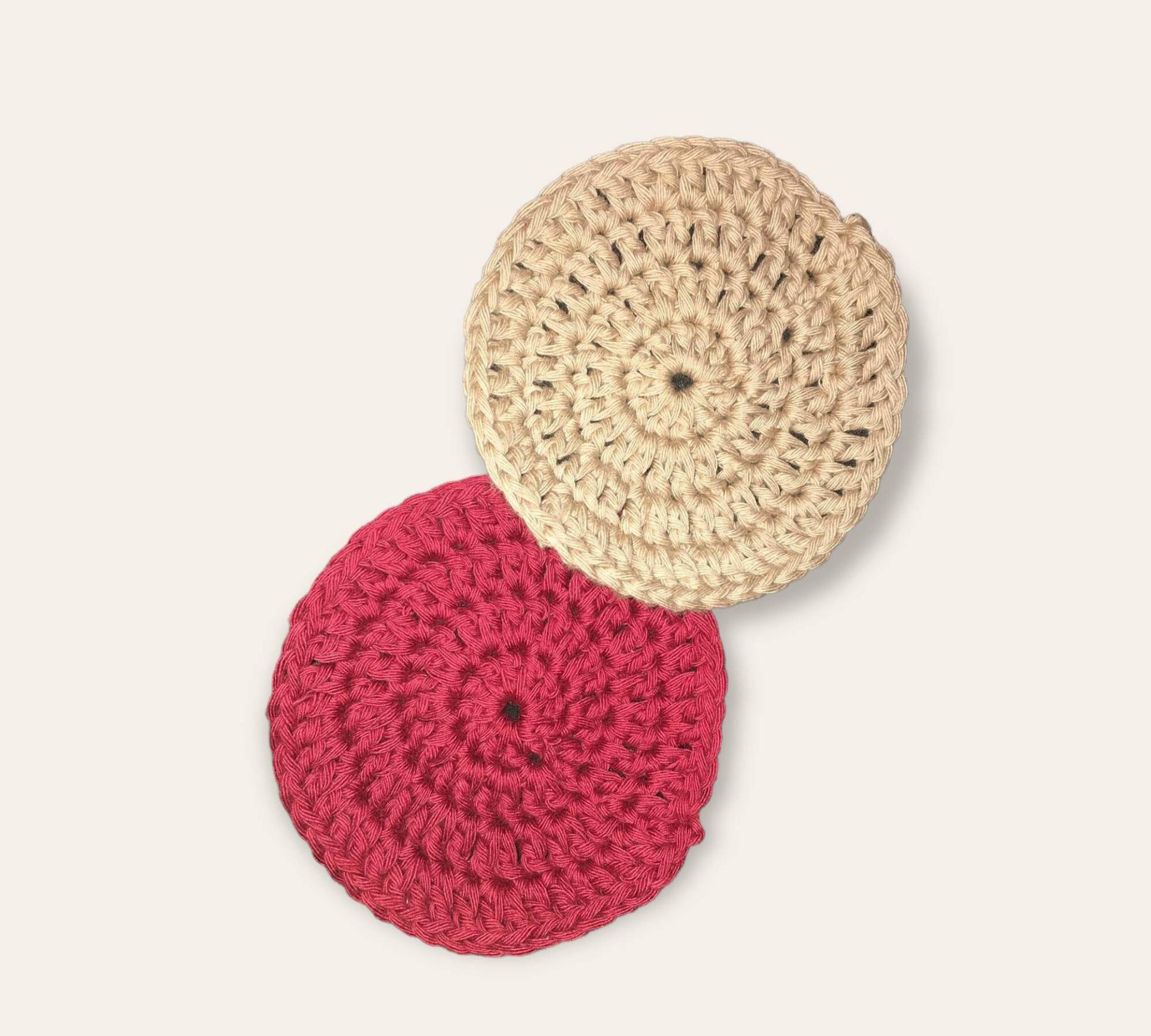 Reversible Face Scrubbies Und Untersetzer Set | Umweltfreundliche Baumwollwaschpads Weiches Wiederverwendbares Beauty Zubehör Geschenk Für von OlafsBoutique