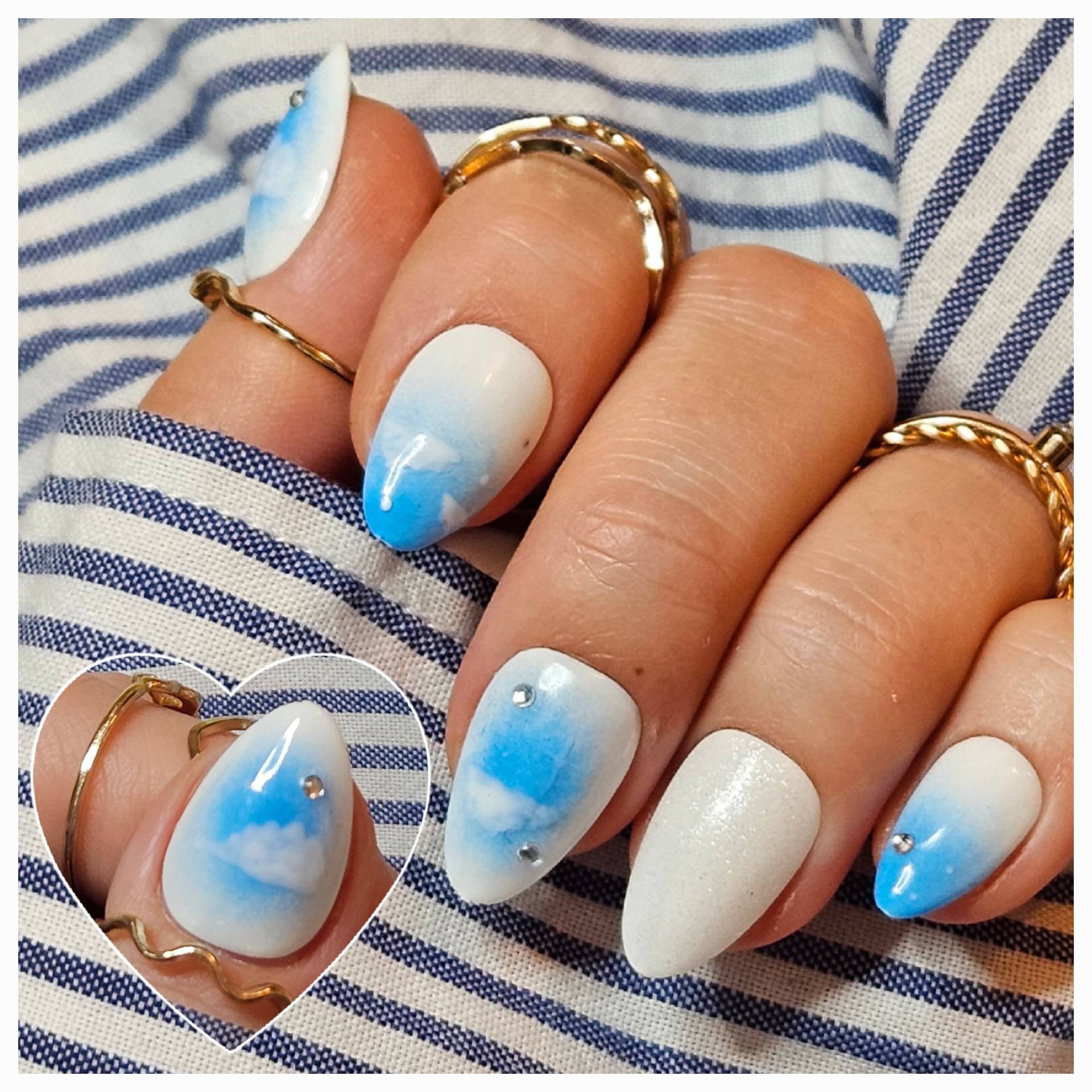 Nami - Ueber Den Wolken Press On Nails von OlisCreativeFactory