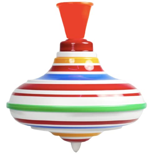 OLYMP Kreisel | Spielzeug für Kinder ab 6-36 Monate | Yula | ohne Lärm | H: 17cm | Dia Ø 14,5cm | Kunststoff, klassischer von OLYMP