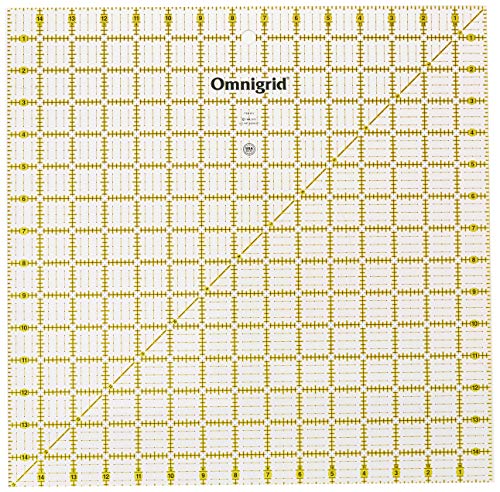 Omnigrid Prym Universal-Lineal mit Zoll-Skala, 38,1 x 38,1 cm von Omnigrid