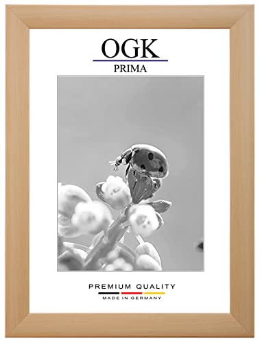 Online-GalleryKing OGK Holz Bilderrahmen 10 x 15 cm in Ahorn | Foto | Poster | Puzzle | Galerie | Rahmen von Online-GalleryKing