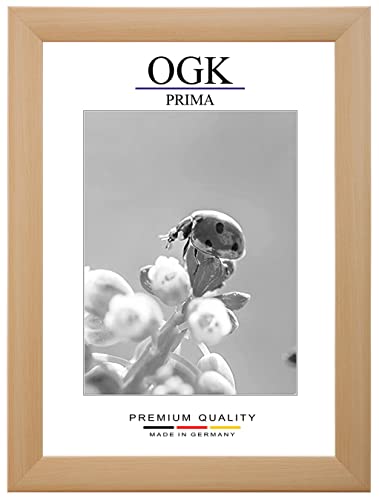 Online-GalleryKing OGK Holz Bilderrahmen 30 x 35 cm in Ahorn | Foto | Poster | Puzzle | Galerie | Rahmen von Online-GalleryKing