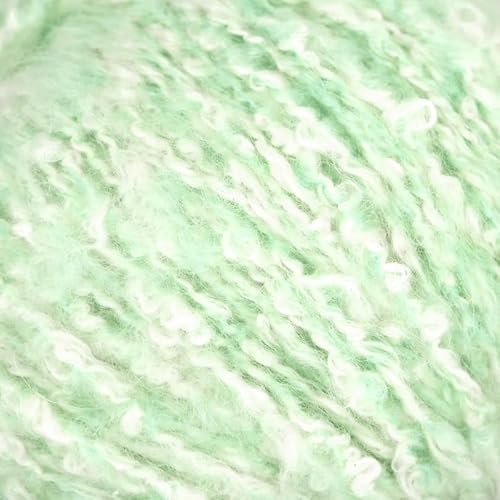 Online Garne Linie 535 Arctic, Flauschige Wolle mit weichem Griff, eisige Farbtöne, 41% Baumwolle, 25% Polyacryl, 18% Merino, 9% Polyamid, 7% Alpaca (05 mint) von Online Garne