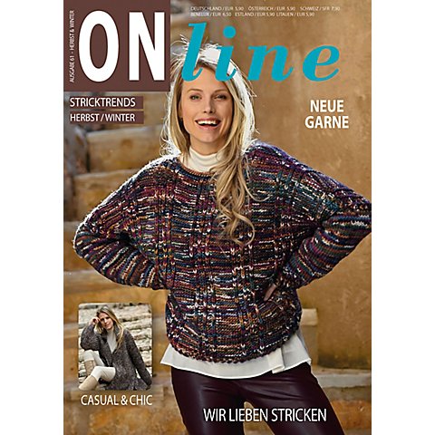 ONline Heft "Stricktrends Nr. 61 Herbst/Winter 2023/2024" von Online