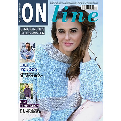 ONline Heft "Stricktrends Nr. 63 Herbst/Winter 2024/2025" von Online