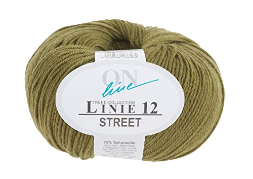 Online Handstrickgarn, 75% Schurwolle (Merino), 25% Polyamid, Farbe 08, OneSize von Online