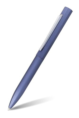 Online Kugelschreiber OCTOPEN,hochwertiger Metall-Kul,Blau,auswechselbare Großraum-Mine,Schreibfarbe blau, dokumentenecht,Geschenkidee von Online
