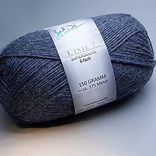 Supersocke 6-fach Uni 0011, ONline Linie 7 von Online