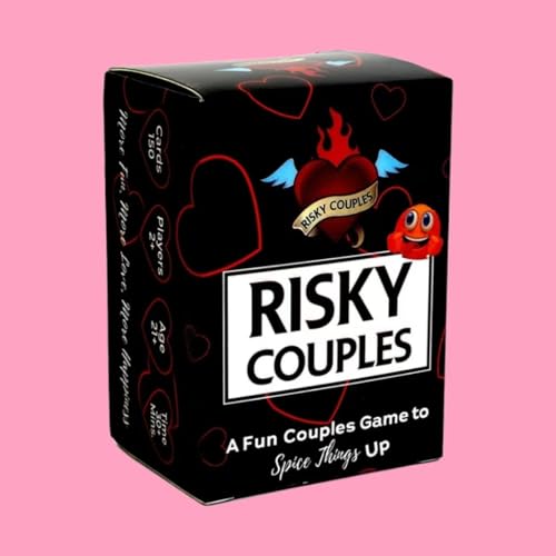 Onmargeen 150 Karten Riskante Paare Spiel Super Fun Date Night Dares Frage für Erwachsene Geschenke von Onmargeen