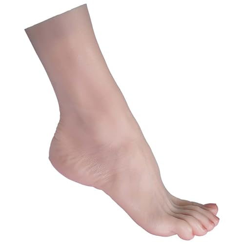 Opaeroo Die Silikon-Fußform des menschlichen Fußmodells aus TPE-Material stellt die wahre Schönheit des Fußes wieder her und eignet sich für Schmuck, Socken, Filmvorführungen usw. von Opaeroo