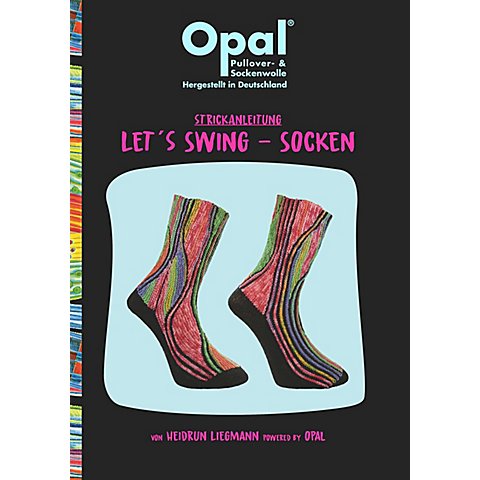 Opal Strickanleitung "Let&apos;s Swing-Socken" von Opal