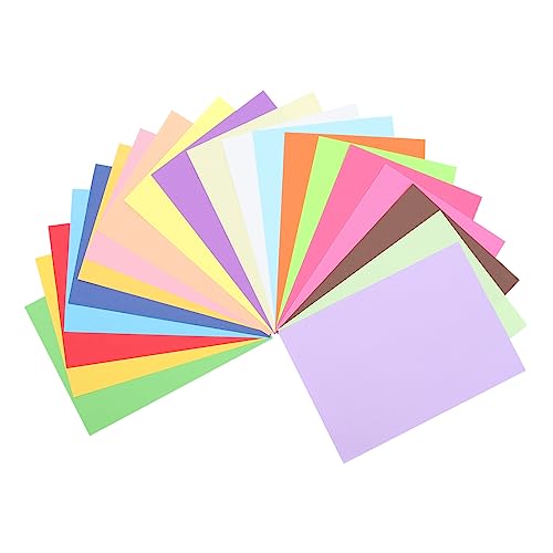 100St Origami bastelset basteln für craft paper Blatt kraftpapier Band Zeichenpapier druckerpapier papier schneiden selber machen beidseitig faltbares Papier Operitacx von Operitacx