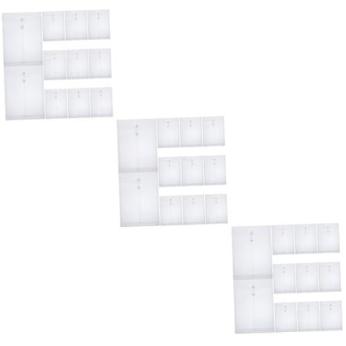 3 Sätze 3 Sets Aktenhalter Binder Clips Aktenordner Organizer Aktentasche Dokumentenschutz Briefumschläge Aktenbehälter Schul Aktenordner Dokumententasche Pp 12 Stück * 3 Operitacx von Operitacx