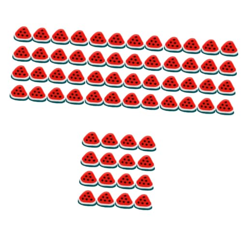 400 Stk Wassermelonen-Tonscheiben bastelideen rote perlen Wassermelonen-Charme Perlen zur Schmuckherstellung Fruchtperlen für Tonkette lose Perle Perlenketten-Kit Polymer-Ton Operitacx von Operitacx